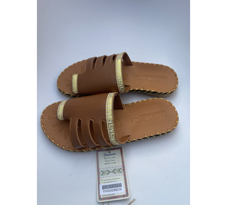 Dép thổ cẩm xỏ ngón 1 mảnh