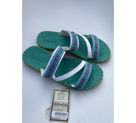 Dép thổ cẩm quai chữ Z